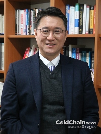 김용진 한국물류과학기술학회 부회장.