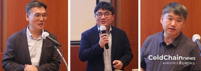김용훈 CRK 상무, 장영수 국민대 교수, 박찬우 전북대 교수(좌부터).