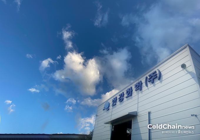 한강화학 본사 전경.